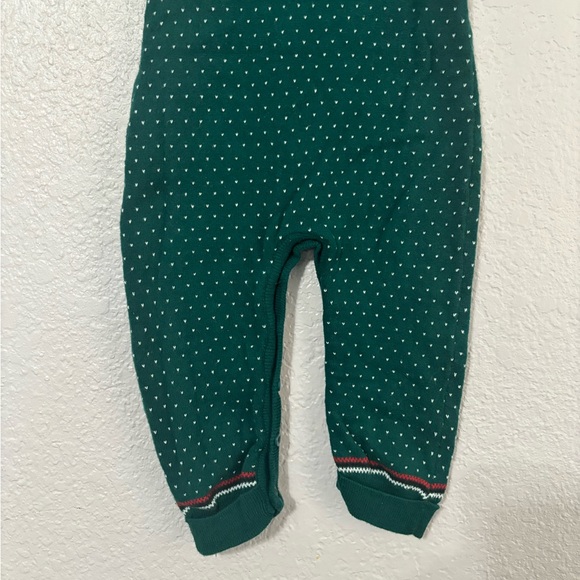 Janie and Jack Baby Nutcracker Fair Isle Sweater Overall - Picture 8 of 8